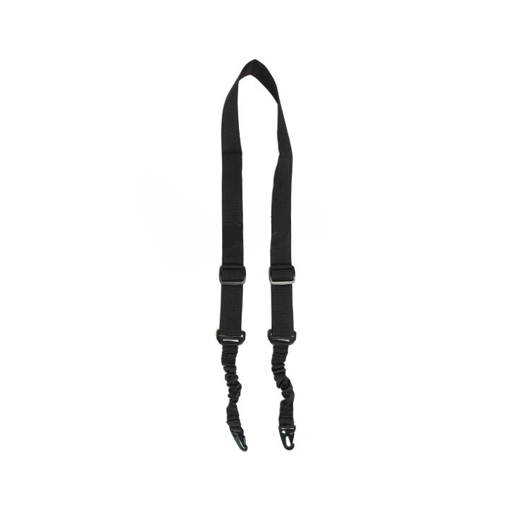 Tactical  Sling - Tragegurt mit Bungee - 2-point - schwarz