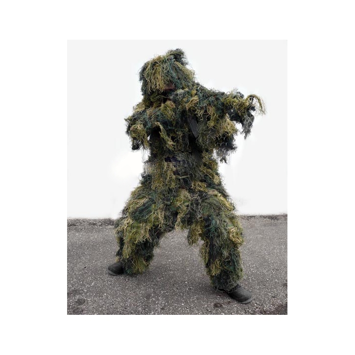 Ghillie Suit - 'ANTI FIRE' - 4-tlg. - (W/L M/L)